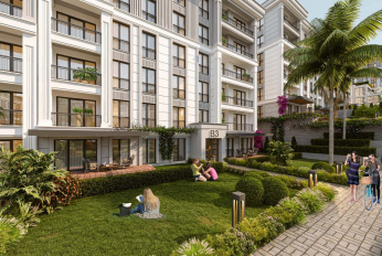 Modern apartments with a panorama of the sea and natural expanses