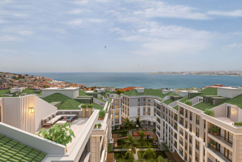 Modern apartments with a panorama of the sea and natural expanses