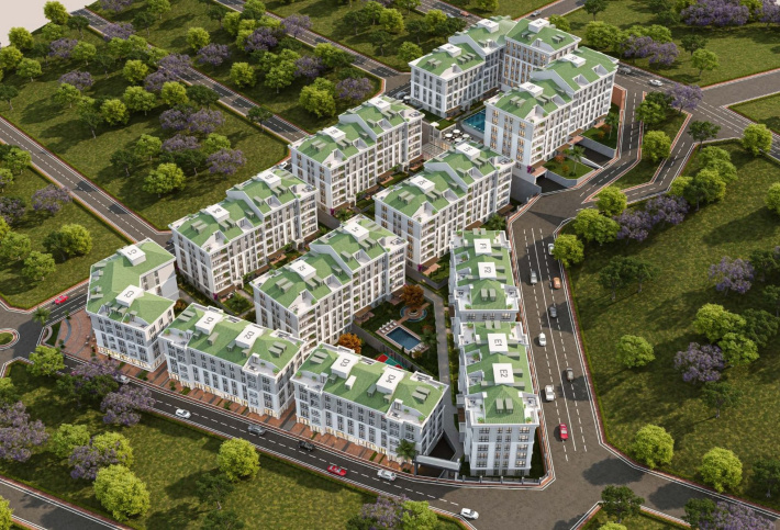 Modern apartments with a panorama of the sea and natural expanses