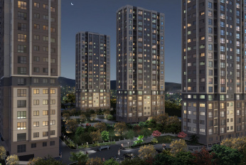 Modern family complex with extensive infrastructure