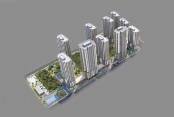 Modern family complex with extensive infrastructure