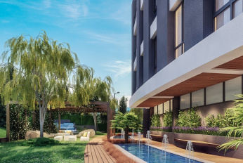 Modern residential complex in the business centre