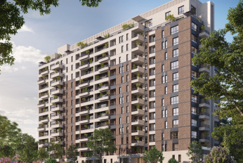 Modern residential complex with family infrastructure