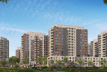 Modern residential complex with family infrastructure