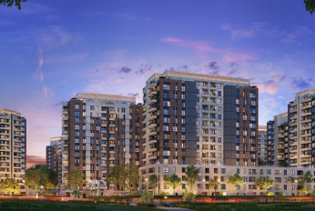 Modern residential complex with family infrastructure