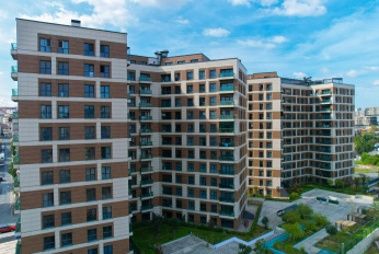 Modern residential complex near the main highways
