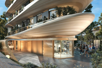 Modern residential complex in the prestigious city centre