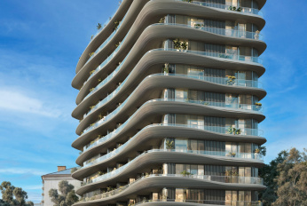 Modern residential complex in the prestigious city centre