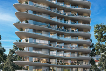 Modern residential complex in the prestigious city centre