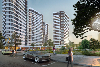 Multifunctional residential quarter with panoramic views