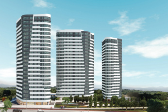 Multifunctional residential quarter with panoramic views