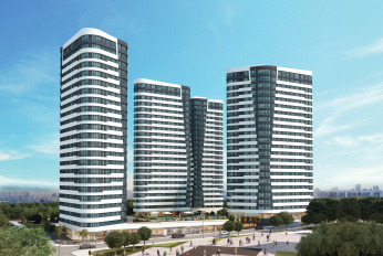 Multifunctional residential quarter with panoramic views