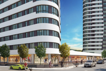 Multifunctional residential quarter with panoramic views