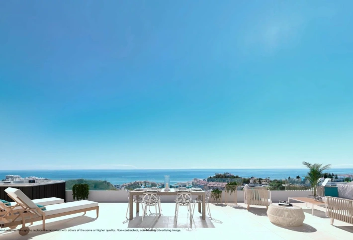 New apartment in Fuengirola, Malaga, with terraces
