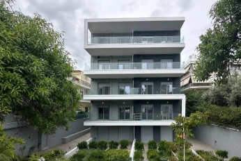 New apartments in the Gounari project in an elite green area for rental income, Athens, Attica, Greece