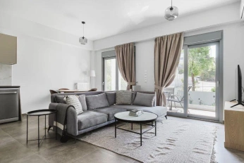 New apartments in the Gounari project in an elite green area for rental income, Athens, Attica, Greece