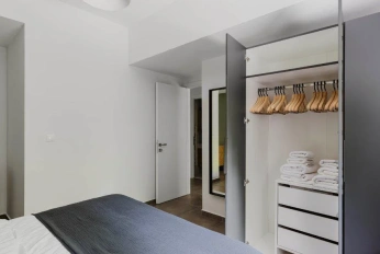 New apartments in the Gounari project in an elite green area for rental income, Athens, Attica, Greece