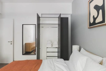 New apartments in the Gounari project in an elite green area for rental income, Athens, Attica, Greece