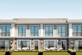 Private complex of villas with their own gardens