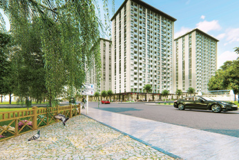 Residential complex in Beilikduzü, near the metrobus station