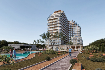 Residential complex with panoramic views and green areas