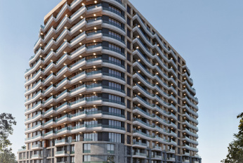 Residential complex with panoramic views and green areas