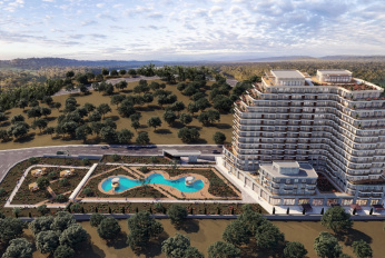 Residential complex with panoramic views and green areas