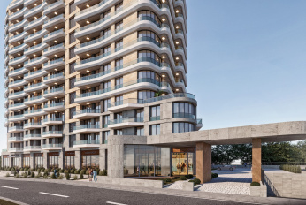 Residential complex with panoramic views and green areas