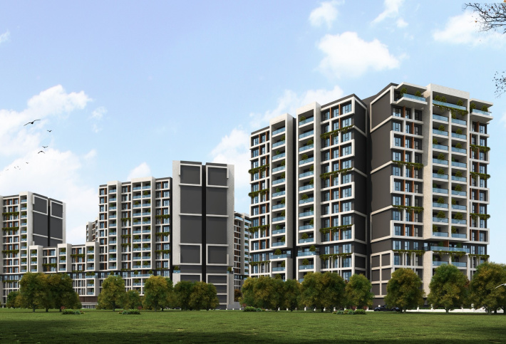 Residential complex with sea views and Princes Islands