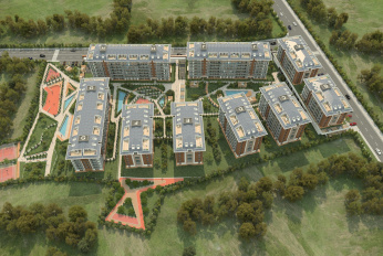 Residential complex in Zeitinburnu district