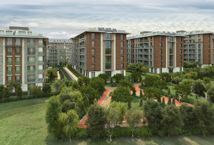 Residential complex in Zeitinburnu district