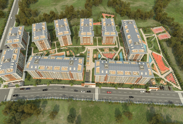Residential complex in Zeitinburnu district