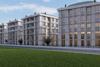 Residential project by the sea with developed infrastructure