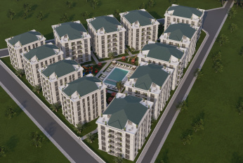 Residential project by the sea with developed infrastructure
