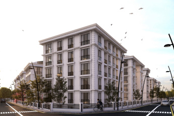 Residential project by the sea with developed infrastructure