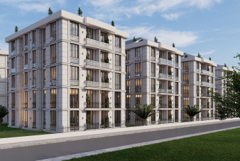 Residential project by the sea with developed infrastructure