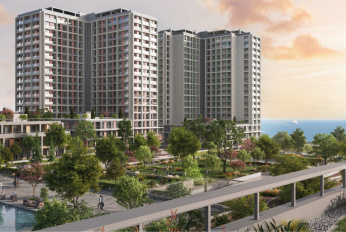 Residential project by the sea with a variety of housing formats