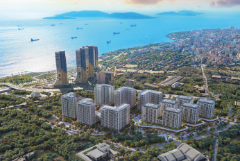 Residential project by the sea with a variety of housing formats