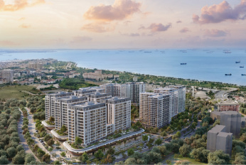 Residential project by the sea with a variety of housing formats