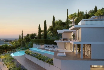 Spacious villas in the style of Lamborghini in Benaavis