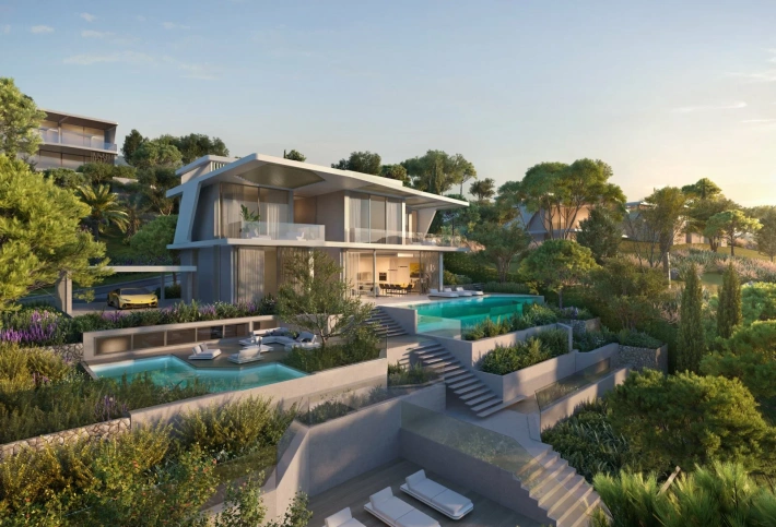 Spacious villas in the style of Lamborghini in Benaavis