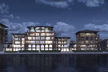 Ultra-modern complex with historical heritage