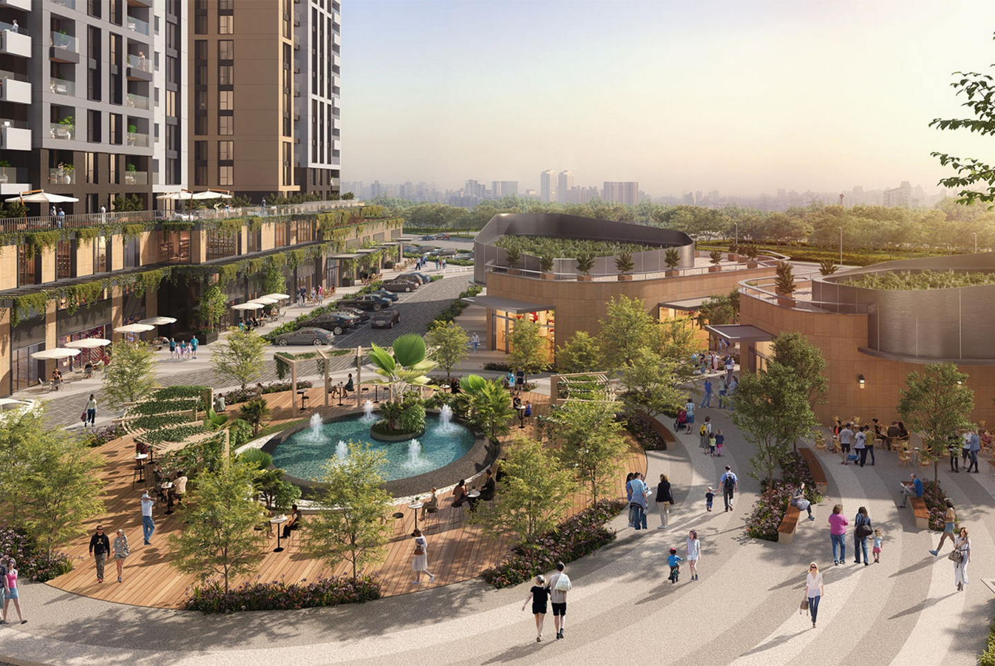 Urban Oasis with Infrastructure for Active Living
