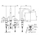 Photo Fantini Nice sink mixer 65 02 S104S