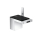 Photo Axor MyEdition 47210600 chrome/black glass mixer