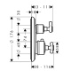 Photo Exterior shower thermostat Axor Montreux 16820000