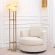 Photo Felix rotating chair (cream)