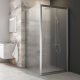 Photo Shower door Ravak Blix BLDP2-110 0PVD0U00ZG satin + Grape