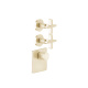 Photo Gessi Inciso shower mixer 58344#246 gold