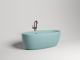 Photo Bath of artificial stone Salini Luce 170x85 100121MF painting by RAL completely